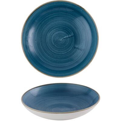 Churchill Ciotola Fonda Coupe 24,8 Cm Stonecast Java Blue Churchill Ciotola Fonda Coupe 24,8 Cm Stonecast Java Blue