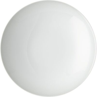 Rosenthal Modello - Piatto fondo grigio morbido - Porcellana - 24cm Rosenthal Modello - Piatto fondo grigio morbido - Porcellana - 24cm