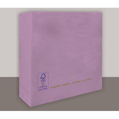 Tirolix Tovagliolo Lilla 2 Veli 25x25 cm 4200 Pezzi Tirolix Tovagliolo Lilla 2 Veli 25x25 cm 4200 Pezzi