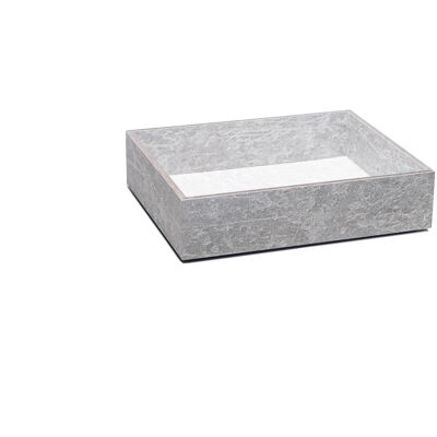 Yegam Cassetta in finitura cemento GN 1/2 h 7,5 cm T-Collection Yegam Cassetta in finitura cemento GN 1/2 h 7,5 cm T-Collection