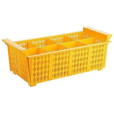 Contacto Cestello per le Posate 43 x 21 cm Giallo Contacto Cestello per le Posate 43 x 21 cm Giallo