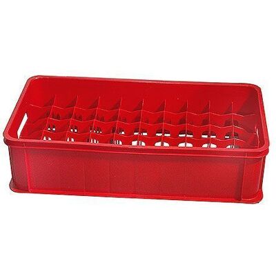 Contacto Cestello per Bicchieri 74 x 38 cm Rosso Contacto Cestello per Bicchieri 74 x 38 cm Rosso
