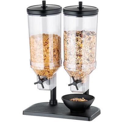 APS Dispenser per cereali doppio "Fresh & Easy" 9L APS Dispenser per cereali doppio "Fresh & Easy" 9L