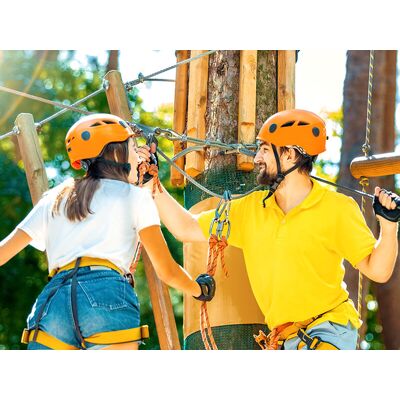 Smartbox Emozioni in famiglia: ingresso al Veja Adventure Park con pranzo Smartbox Emozioni in famiglia: ingresso al Veja Adventure Park con pranzo