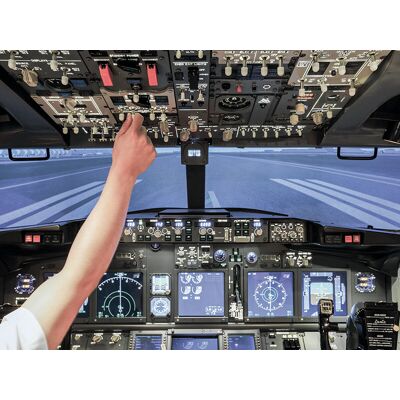 Smartbox Simulatore di volo panoramico Boeing 737 Smartbox Simulatore di volo panoramico Boeing 737
