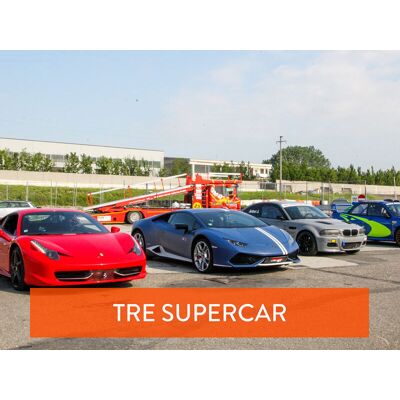 Smartbox Guida 3 supercar: 1 giro di pista e video ricordo incluso Smartbox Guida 3 supercar: 1 giro di pista e video ricordo incluso