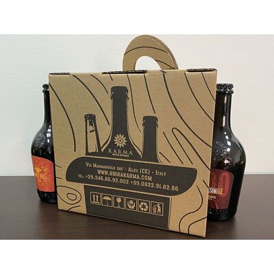 Smartbox 3 bottiglie di birra artigianale Birrificio Karma a domicilio Smartbox 3 bottiglie di birra artigianale Birrificio Karma a domicilio