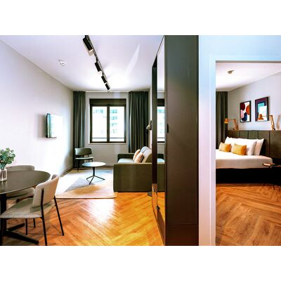 Smartbox Parigi con tutta la famiglia: 1 notte in appartamento a La Défense per 4 persone Smartbox Parigi con tutta la famiglia: 1 notte in appartamento a La Défense per 4 persone