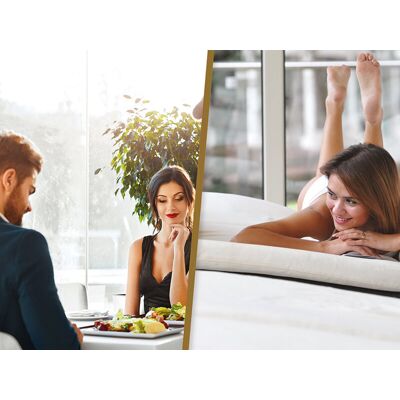 Smartbox Relax e gusto d'eccezione: 1 ingresso in Spa e 1 cena per 2 persone Smartbox Relax e gusto d'eccezione: 1 ingresso in Spa e 1 cena per 2 persone