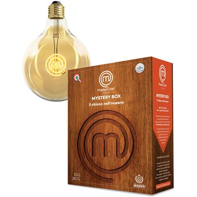 Smartbox Sapori firmati MasterChef a domicilio: 1 Mistery Box a scelta tra 5 con lampada ufficiale Smartbox Sapori firmati MasterChef a domicilio: 1 Mistery Box a scelta tra 5 con lampada ufficiale