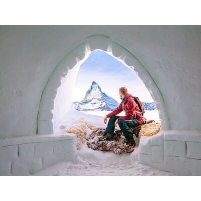Smartbox Soggiorno in igloo con la famiglia: 1 notte nel villaggio igloo vicino a Berna in Svizzera Smartbox Soggiorno in igloo con la famiglia: 1 notte nel villaggio igloo vicino a Berna in Svizzera
