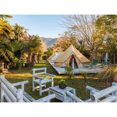 Smartbox Glamping nel verde della Toscana: 1 insolita notte in Bell Tent nei pressi di Pisa Smartbox Glamping nel verde della Toscana: 1 insolita notte in Bell Tent nei pressi di Pisa