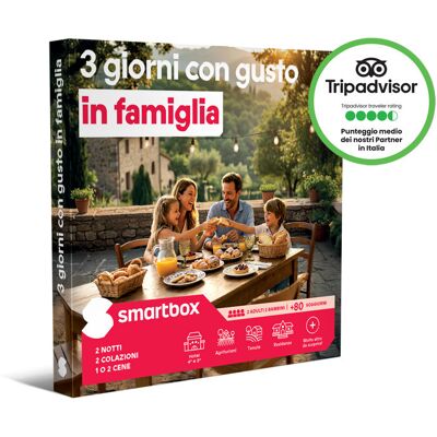Smartbox 3 giorni con gusto in famiglia Smartbox 3 giorni con gusto in famiglia