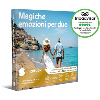 Smartbox Magiche emozioni per due Smartbox Magiche emozioni per due