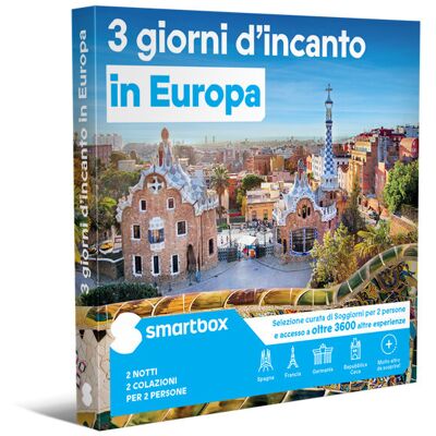 Smartbox 3 giorni d'incanto in Europa Smartbox 3 giorni d'incanto in Europa