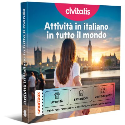 Smartbox Civitatis: Attività in italiano in tutto il Mondo Smartbox Civitatis: Attività in italiano in tutto il Mondo