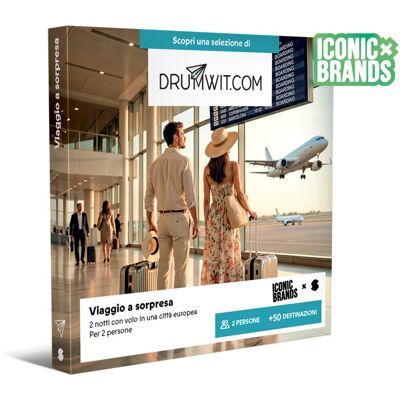 Smartbox Viaggio a sorpresa con Drumwit Smartbox Viaggio a sorpresa con Drumwit