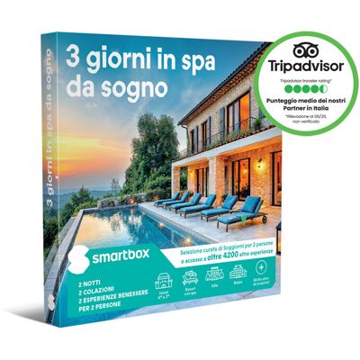 Smartbox 3 giorni in spa da sogno Smartbox 3 giorni in spa da sogno