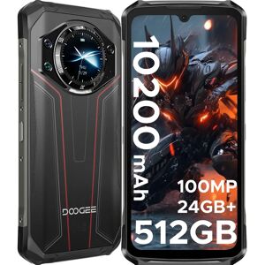 DOOGEE Versione globale S119 Telefono robusto Display posteriore da 1,32" 6,72" 32 GB (8 + 24) 512 GB Fotocamera da 100 MP Batteria da 10200 mAh Cellulare NFC 8GB 512GB Red DOOGEE Versione globale S119 Telefono robusto Display posteriore da 1,32" 6,72" 32 GB (8 + 24) 512 GB Fotocamera da 100 MP Batteria da 10200 mAh Cellulare NFC 8GB 512GB Red