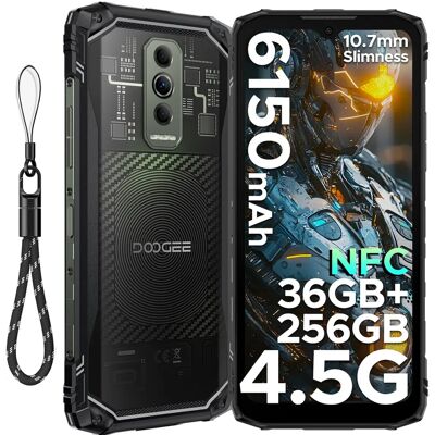 DOOGEE Blade10 Telefono robusto Ultra Energy Gemini AI 10.7mm Batteria ultrasottile 6150mAh Android 15 Widevine L1 Smartphone NFC 8GB 256GB Natural DOOGEE Blade10 Telefono robusto Ultra Energy Gemini AI 10.7mm Batteria ultrasottile 6150mAh Android 15 Widevine L1 Smartphone NFC 8GB 256GB Natural