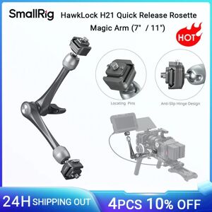 SmallRig HawkLock H21 braccio magico rosetta a sgancio rapido ((7 "/11") per ipad per Action cam per luci fino a 3kg di carico 4489 11 4489 SmallRig HawkLock H21 braccio magico rosetta a sgancio rapido ((7 "/11") per ipad per Action cam per luci fino a 3kg di carico 4489 11 4489