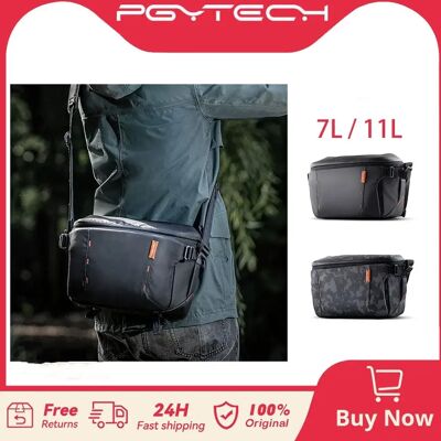 PGYTECH OneMo Sling Bag 7L 11L Borsa per fotocamera a tracolla per fotocamere DSLR e mirrorless, borsa fotografica per uomini e donne Novità Sling 7L Camo PGYTECH OneMo Sling Bag 7L 11L Borsa per fotocamera a tracolla per fotocamere DSLR e mirrorless, borsa fotografica per uomini e donne Novità Sling 7L Camo