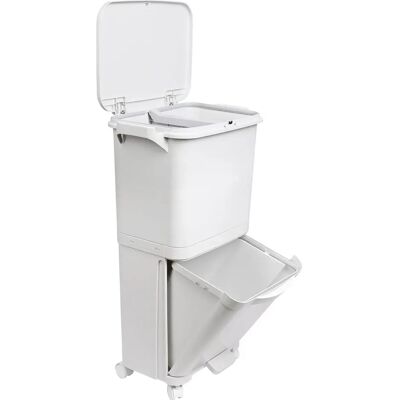 Wellhome Modello - Bidone doppio per raccolta rifiuti - 38L Wellhome Modello - Bidone doppio per raccolta rifiuti - 38L