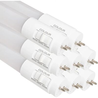 LED ATOMANT Tubo LED T8 G13 60 cm 9 W 1100 lm A+B, connessione singola/doppia, CCT (bianco caldo, neutro, freddo), angolo 360°, alta efficienza, sostituisce fluorescente, ideale per garage, magazzino, ufficio o LED ATOMANT Tubo LED T8 G13 60 cm 9 W 1100 lm A+B, connessione singola/doppia, CCT (bianco caldo, neutro, freddo), angolo 360°, alta efficienza, sostituisce fluorescente, ideale per garage, magazzino, ufficio o