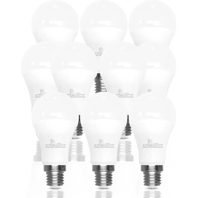 LED ATOMANT Lampadina E27 A60 12W, 1300 lm, attacco grande, equivalente 120W, non dimmer, alta efficienza, accensione istantanea, ideale per lampade da soffitto, tavolo, applique, uso domestico o LED ATOMANT Lampadina E27 A60 12W, 1300 lm, attacco grande, equivalente 120W, non dimmer, alta efficienza, accensione istantanea, ideale per lampade da soffitto, tavolo, applique, uso domestico o