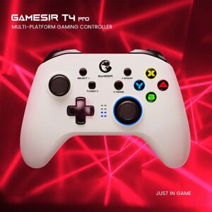 GameSir T4 Pro Versione Bianca Controller di Gioco Bluetooth Gamepad Wireless 2.4G per Nintendo Switch PC Cellulare Giochi Cloud GameSir T4 Pro Versione Bianca Controller di Gioco Bluetooth Gamepad Wireless 2.4G per Nintendo Switch PC Cellulare Giochi Cloud