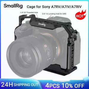 SmallRig A7m4 A7 IV Gabbia per fotocamera DSLR completa per Sony Alpha a7iv A7 IV / Alpha 7S III Kit gabbia avanzata Piastra base con staffa a L -3667B Advanced Kit 3669 SmallRig A7m4 A7 IV Gabbia per fotocamera DSLR completa per Sony Alpha a7iv A7 IV / Alpha 7S III Kit gabbia avanzata Piastra base con staffa a L -3667B Advanced Kit 3669