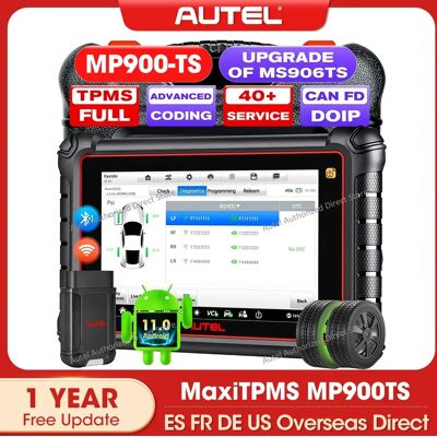 Autel MaxiPRO MP900TS TPMS Strumenti diagnostici per auto MP900-TS Scanner OBD2 automobilistico Codifica CANFD e DOIP ECU Aggiornato di MS906TS MP900 MP900TS Autel MaxiPRO MP900TS TPMS Strumenti diagnostici per auto MP900-TS Scanner OBD2 automobilistico Codifica CANFD e DOIP ECU Aggiornato di MS906TS MP900 MP900TS