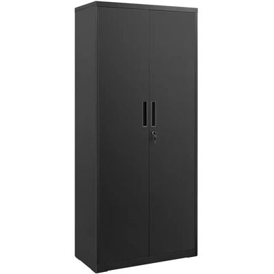 SONGMICS 2-Door Filing Cabinet - Nero - Cabinet SONGMICS 2-Door Filing Cabinet - Nero - Cabinet