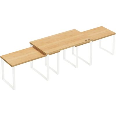 SONGMICS - Set da 3 - Impilabile - Cucina - Portaspezie SONGMICS - Set da 3 - Impilabile - Cucina - Portaspezie