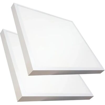 LED ATOMANT Plafoniera 60x60 cm, 48 W, 5500 lm, CCT (bianco caldo, neutro, freddo), driver incluso, alta efficienza, basso consumo, installazione facile, luce uniforme e potente, design elegante e LED ATOMANT Plafoniera 60x60 cm, 48 W, 5500 lm, CCT (bianco caldo, neutro, freddo), driver incluso, alta efficienza, basso consumo, installazione facile, luce uniforme e potente, design elegante e