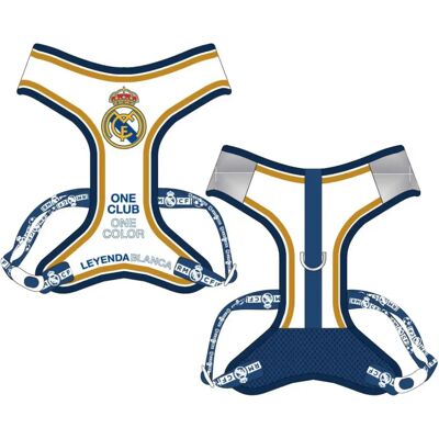 NONE Imbracatura reversibile per cani XXS-XS Real Madrid design NONE Imbracatura reversibile per cani XXS-XS Real Madrid design