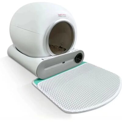 OVOZI APP Smart lettiera per gatti completamente automatica pulizia automatica lettiera per gatti 65L grande capacità Smart Cat Toilet EU Stock white OVOZI APP Smart lettiera per gatti completamente automatica pulizia automatica lettiera per gatti 65L grande capacità Smart Cat Toilet EU Stock white