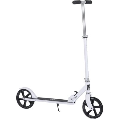 HOMCOM Manubrio regolabile a 4 livelli pieghevole con sistema frenante per bambini, adatto anche per ragazzi adolescenti. 10 BIANCO HOMCOM Manubrio regolabile a 4 livelli pieghevole con sistema frenante per bambini, adatto anche per ragazzi adolescenti. 10 BIANCO