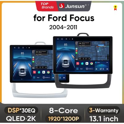 Junsun X7 PRO 11.5 "2K Wireless CarPlay Android Auto Autoradio Per ford focus 2 3 Mk2 Mk3 2004-2011 Multimedia autoradio X7 PRO (4GB-64GB) - 11.5 pollici - A Junsun X7 PRO 11.5 "2K Wireless CarPlay Android Auto Autoradio Per ford focus 2 3 Mk2 Mk3 2004-2011 Multimedia autoradio X7 PRO (4GB-64GB) - 11.5 pollici - A