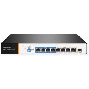 VALUE 21.99.1189 switch di rete 2.5G Ethernet (100/1000/2500) Supporto Power over Ethernet (PoE) 1U Nero VALUE 21.99.1189 switch di rete 2.5G Ethernet (100/1000/2500) Supporto Power over Ethernet (PoE) 1U Nero