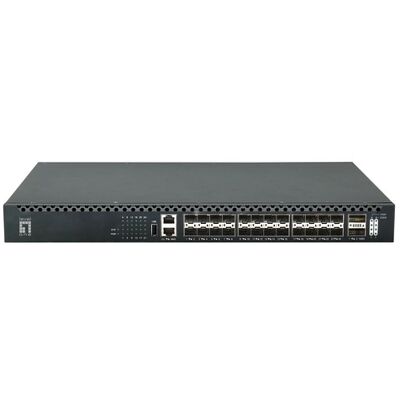 LevelOne XQS-3126 switch di rete Gestito L3 Nero LevelOne XQS-3126 switch di rete Gestito L3 Nero