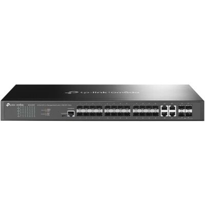 TP-Link Omada TL-SG3428XF Gestito L2+ 1U Nero TP-Link Omada TL-SG3428XF Gestito L2+ 1U Nero