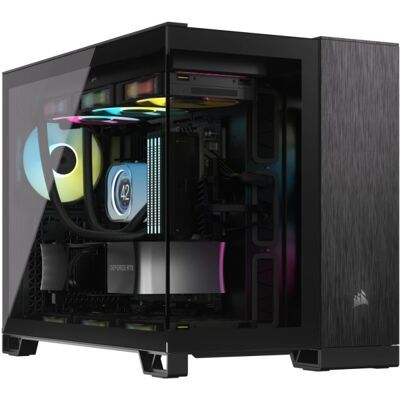 Corsair CC-9011287-WW computer case Midi Tower Alluminio, Nero Corsair CC-9011287-WW computer case Midi Tower Alluminio, Nero