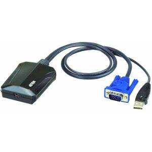 Aten Adattatore crash cart console KVM USB per laptop (CV211-AT) Aten Adattatore crash cart console KVM USB per laptop (CV211-AT)