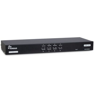 Inter-Tech AS-9108HA switch per keyboard-video-mouse (kvm) Montaggio rack Nero (88887300) Inter-Tech AS-9108HA switch per keyboard-video-mouse (kvm) Montaggio rack Nero (88887300)