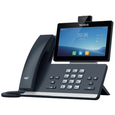 Yealink SIP-T58W telefono IP Grigio LCD Wi-Fi (SIP-T58W WITH CAMERA) (SIP-T58W with camera) Yealink SIP-T58W telefono IP Grigio LCD Wi-Fi (SIP-T58W WITH CAMERA) (SIP-T58W with camera)