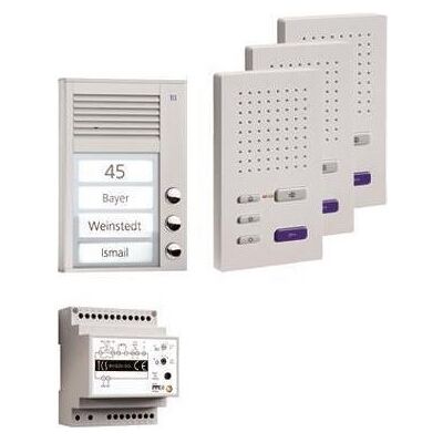 Sistema di Interfono Technisat PPAF03-EN/02 Bianco - Sistema di Interfono Sistema di Interfono Technisat PPAF03-EN/02 Bianco - Sistema di Interfono