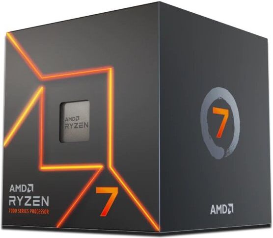 Amd processori cpu amd ryzen7 7700 am5 3,8ghz 8core box 32mb 64bit 65w