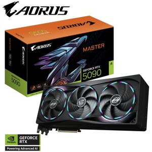 GIGABYTE AORUS GeForce RTX 5090 MASTER 32G HDMI/DP (GV-N5090AORUS M-32GD) GIGABYTE AORUS GeForce RTX 5090 MASTER 32G HDMI/DP (GV-N5090AORUS M-32GD)