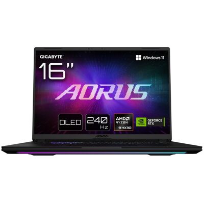 GIGABYTE AORUS MASTER 16 6YJM5DEE65SP laptop AMD Ryzen™ 9 9955HX3D Computer portatile 40,6 cm (16") WQXGA 32 GB DDR5-SDRAM 2 T GIGABYTE AORUS MASTER 16 6YJM5DEE65SP laptop AMD Ryzen™ 9 9955HX3D Computer portatile 40,6 cm (16") WQXGA 32 GB DDR5-SDRAM 2 T